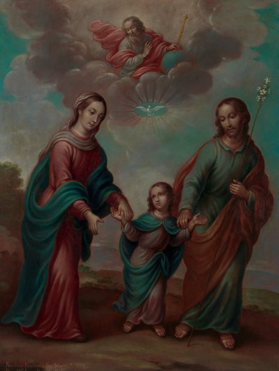 1773年、エジプトからの聖家族の帰還。 作： Nicolás Enríquez