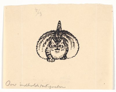 太った猫 作： Niels Skovgaard