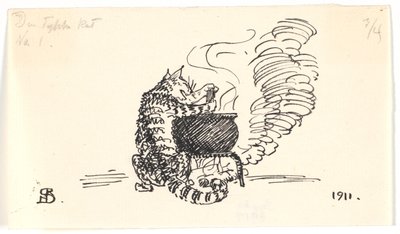 太った猫 作： Niels Skovgaard