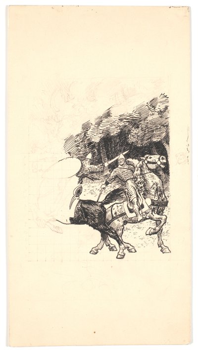 ローランドとオリバーの決闘 作： Niels Skovgaard