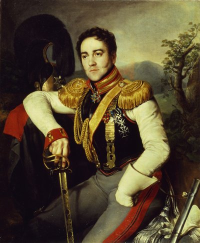 カウントウラジミールステパノビッチアプラクシンの肖像1796-1833、1829 作： Nikifor Stepanovich Krylov