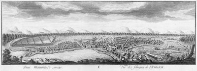 ネビャンスク製鉄所の眺め、1769 年。 作： Nikita Fyodorovich Chelnakov