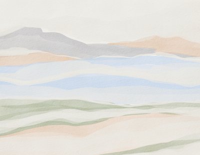 パステルカラーの層 作： 