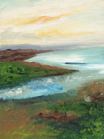 穏やかな海岸の風景 作： Nikita Jariwala