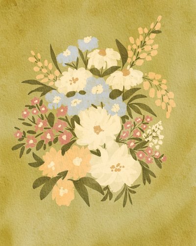 柔らかな花束 作： 