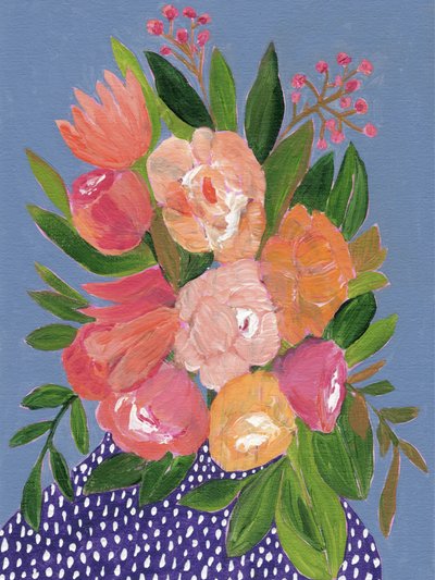 鮮やかな花束 作： Nikita Jariwala