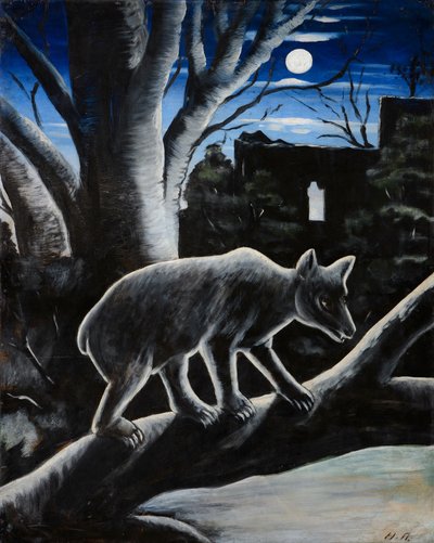 月夜の熊 作： Niko Pirosmani