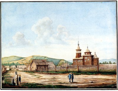 知多の教会、1829-1839 作： Nikolai Alexandrovich Bestuzhev