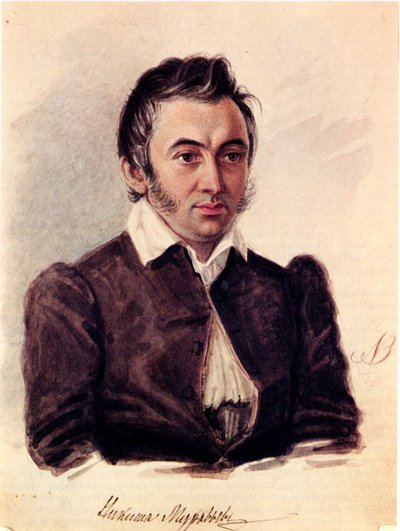 デカブリスト・ニキータ・ムラビョフの肖像1797-1843、1836 作： Nikolai Alexandrovich Bestuzhev