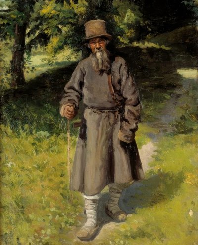The Wanderer 作： Nikolai Alexandrowitsch Jaroschenko