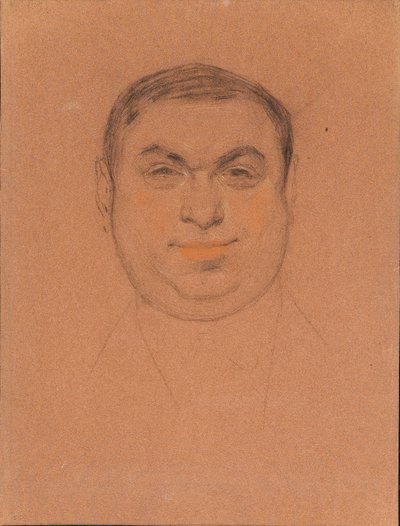 ニキータバリエフの肖像、1912年〜1913年 作： Nikolai Andreevich Andreev