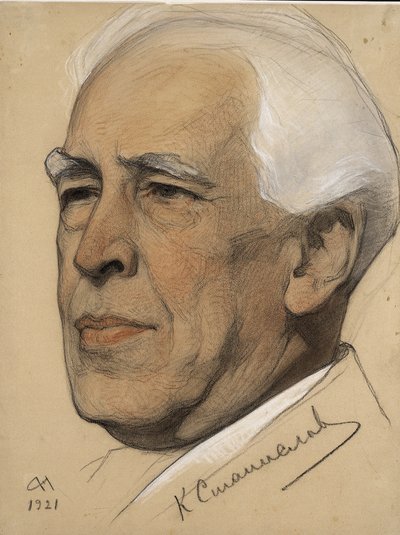 登録官の肖像コンスタンチン・S・スタニスラフスキー1863-1938、1921 作： Nikolai Andreevich Andreev