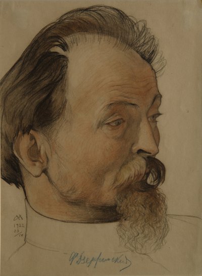 政治家フェリックスE.ジェルジンスキーの肖像1877-1926、チェカ大統領、1922年 作： Nikolai Andreevich Andreev