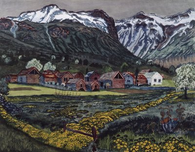 キンポウゲの夜 作： Nikolai Astrup