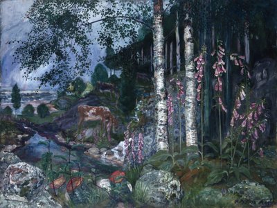 フォックスグローブ 作： Nikolai Astrup