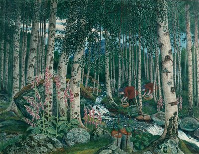 フォックスグローブ 作： Nikolai Astrup