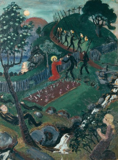 ゲッセマネ 作： Nikolai Astrup