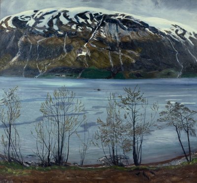 灰色の春の夜 作： Nikolai Astrup