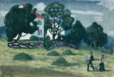 仕事帰り 作： Nikolai Astrup