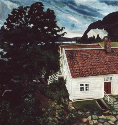 ジョルスター、新旧の牧師 作： Nikolai Astrup