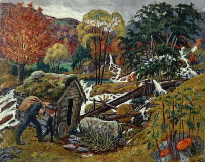 女性の銅鑼 作： Nikolai Astrup