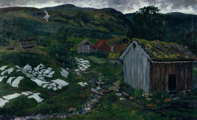 雨天の雰囲気 作： Nikolai Astrup