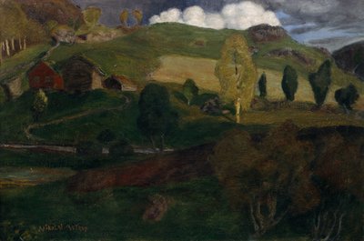 春の夕べ 作： Nikolai Astrup