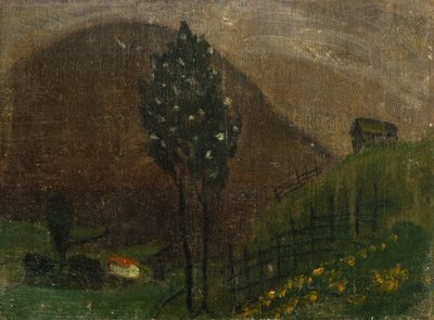 春の風景 作： Nikolai Astrup
