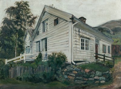 雨天の牧師館 作： Nikolai Astrup