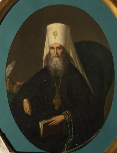 モスクワ大都市フィラレットの肖像 1782-1867、1860年代 作： Nikolai Danilovich Sprevitch