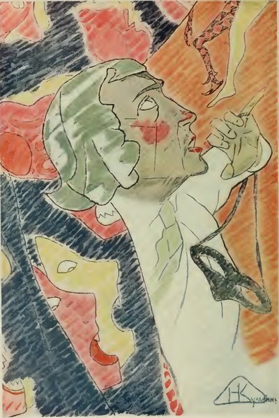 ニコライ・エヴレイノフの肖像1879-1953 作： Nikolai Ivanovich Kulbin