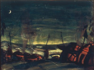 ボロディン、イゴール王子-ビューネv。レーリッヒ 作： Nikolai Konstantinowitsch Roerich