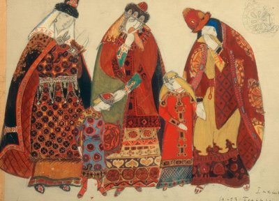 ボロディン、イゴール王子-置物レーリッヒ 作： Nikolai Konstantinowitsch Roerich