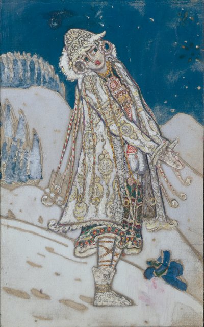 演劇の衣装デザイン、A。オストロフスキー作「雪の乙女」（1912年） 作： Nikolai Konstantinowitsch Roerich