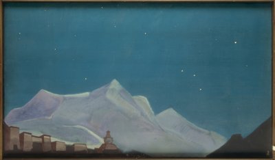 ヘミス、修道院- NKRoerichによる絵画 作： Nikolai Konstantinowitsch Roerich
