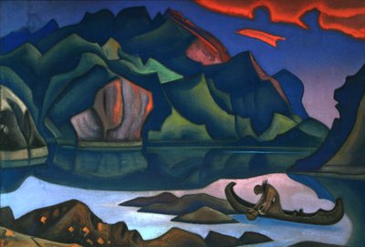 隠された宝、1947 作： Nikolai Konstantinowitsch Roerich