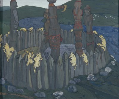 アイドル、1901 作： Nikolai Konstantinowitsch Roerich