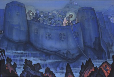 マドンナディラヴォロ、1931年 作： Nikolai Konstantinowitsch Roerich