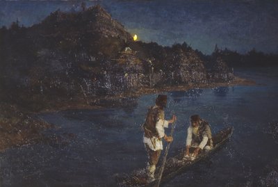 メッセンジャー、1897 作： Nikolai Konstantinowitsch Roerich