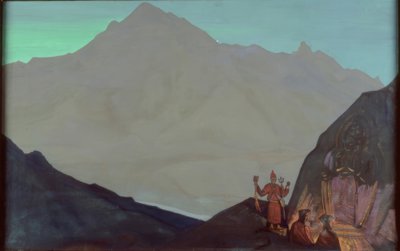 NKRoerich、Chenresig、Westtibet 作： Nikolai Konstantinowitsch Roerich