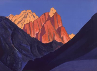 NKRoerich、ヒマラヤ 作： Nikolai Konstantinowitsch Roerich