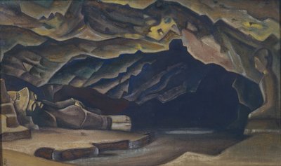 パリニルヴァーナ、1935-1936 作： Nikolai Konstantinowitsch Roerich