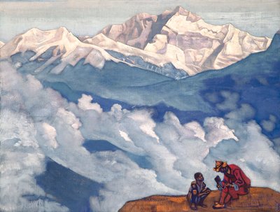 捜索の真珠、1924年。 作： Nikolai Konstantinowitsch Roerich