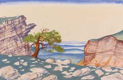 バレエの舞台デザイン春の祭典ル・サクレ・デュ・プランタンI.ストラヴィンスキー 作： Nikolai Konstantinowitsch Roerich