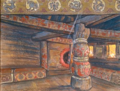 ヤロスラヴナの部屋 作： Nikolai Konstantinowitsch Roerich