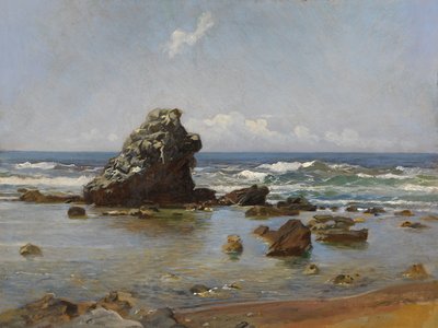 リヴォルノ湾 作： Nikolai Nikolayevich Ge