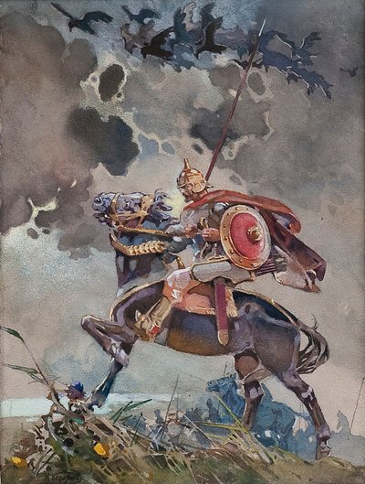 騎手 作： Nikolai Nikolayevich Karasin