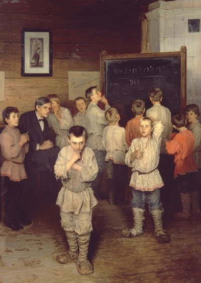 口頭結果 作： Nikolai P. Bogdanow Bjelski