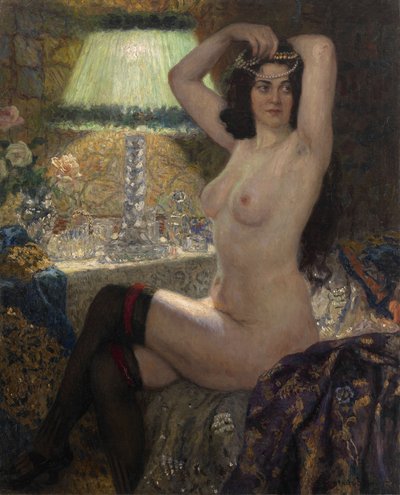 緑のランプ 作： Nikolai Petrovich Bogdanov Belsky