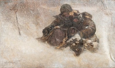 吹雪。子供達 作： Nikolai Petrovich Bogdanov Belsky